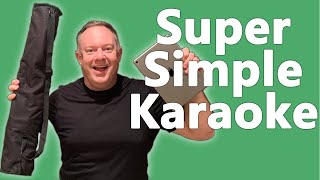 Simple Karaoke Setup for Mobile DJs  Add Another Component to your Services [upl. by Leahcar]