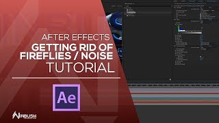 AFTER EFFECTS  Get rid of fire flies aka noise from your 3D renders [upl. by Anitnahs]