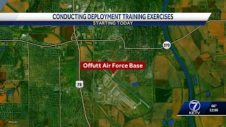 Offutt Air Force Base Training Exercise [upl. by Akeenat378]