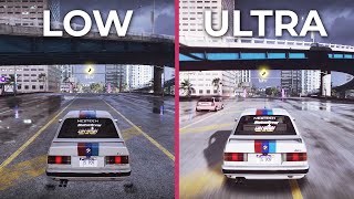 Need for Speed Heat – LOW vs ULTRA PC Graphics Comparison [upl. by Elletsyrk211]