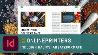 Absatzformate InDesign Layouts übersichtlich erstellen – Basics Tutorial [upl. by Darcey]