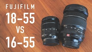 Fujifilm 1855 vs 1655  Which one should you get [upl. by Croft]