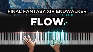 FFXIV Endwalker  Flow Piano 🎹 [upl. by Ardnod869]