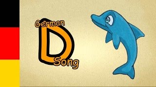 Learn german for kids  learn letter D in german  German alphabet  Der Buchstabe D [upl. by Narol]