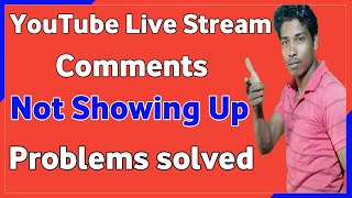 how to turn on comments on youtube  YouTube live stream comment problem [upl. by Aramoj]