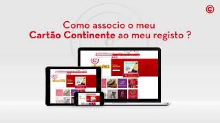 Como associar o cartão Continente  Site Continente [upl. by Joappa]