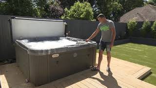 The Wellis Peakline Kilimanjaro Hot Tub installed in West Sussex  Customer review [upl. by Llerrud]