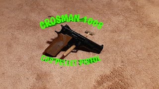 Crosman 1008 co2 pellet pistol [upl. by Garrott140]