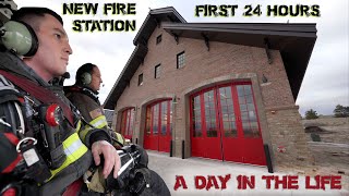 First 24 Hours in a New Fire Station  A Day in the Life [upl. by Somerset304]