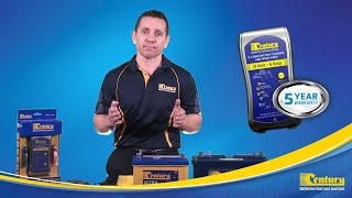 How to use the Century CC1206 Battery Charger amp Maintainer [upl. by Ennaeel]