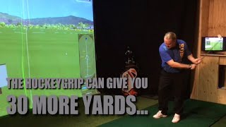 The HOCKEYGRIP can give you 30 extra yards Golftip with Marcus Edblad [upl. by Nireil]