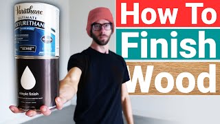 What Finish Should I Use  Woodworking Beginner Tips [upl. by Zeeba]