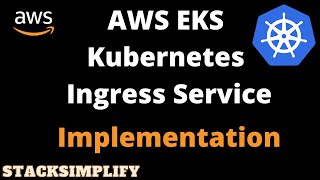 AWS Kubernetes Ingress Service Implementation  Ingress on AWS EKS  AWS ALB Ingress Controller [upl. by Adnoek]