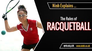 The Rules of Racquetball  EXPLAINED [upl. by Anaiad]