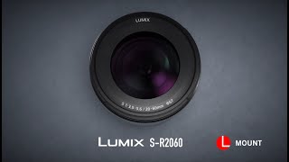 LUMIX S Weitwinkelzoom  2060mm  F35 56  SR2060  Panasonic Produktvorstellung [upl. by Airda423]