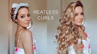 Heatless Curls Tutorial  Shonagh Scott [upl. by Steffie]