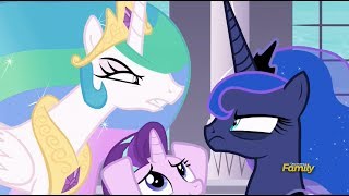 Celestia amp Luna Argue  A Royal Problem [upl. by Leiria]