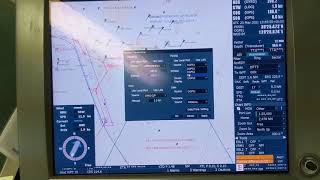 DR position in Ecdis  Dead reckoning position setting in JRC ECDIS [upl. by Cavanaugh]