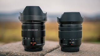 Panasonic Leica 1260mm F2840 vs Lumix 1260mm F3556 on Panasonic G9 [upl. by Gilder]