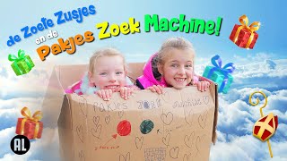 DE PAKJES ZOEK MACHINE Opzoek Naar De Sinterklaas Kadootjes ♥DeZoeteZusjes♥ [upl. by Emilio]