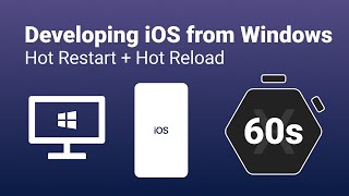 Developing iOS from Windows with Xamarin Hot Restart [upl. by Casabonne191]