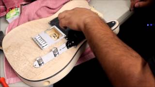 Routing for Humbuckers Telecaster DIY Guitar part 2 [upl. by Akinek194]