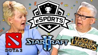 ELDERS REACT TO ESPORTS [upl. by Eineg]