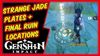 Genshin Impact Strange Jade Plate amp Final Ruin Locations  Soraya World Quest Guide [upl. by Renate]