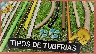 Tipos de TUBERIAS para FONTANERIA y CALEFACCIÓN cobre ppr pb multicapa hierro etc 2020 [upl. by Nosreg]