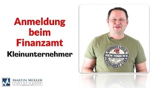 Fragebogen zur Steuerlichen Erfassung  Kleinunternehmer [upl. by Yekim448]