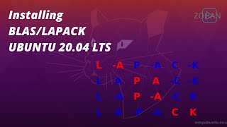 How To Install BLASLAPACK in Ubuntu 2004 LTS WORKED [upl. by Atneuqal]