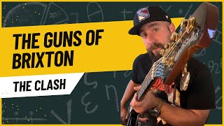 1 Minute Bass Lesson The Guns of Brixton  The Clash [upl. by Htir]