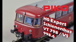 PIKO V055 H0 Expert Schienenbus  Modellvorstellung [upl. by Mongeau]