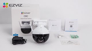 EZVIZ C8C  Unboxing [upl. by Ahsitak60]