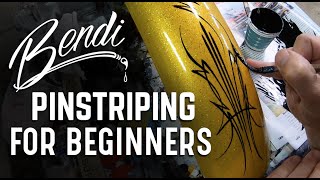 How to Pinstripe  Pinstriping for Beginners [upl. by Jamila810]