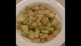 Simple Delicious Sauteed Kohlrabi [upl. by Amjan]