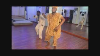 Nigeria Bata Dance basic steps by TED INKX [upl. by Aicad]