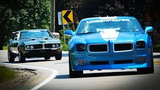 1968 Pontiac Firebird vs 2010 Lingenfelter Trans Am  Generation Gap Firebirds [upl. by Cheyne]