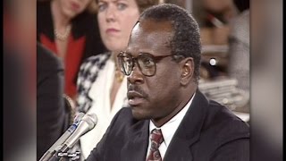 Flashback Clarence Thomas responds to Anita Hill [upl. by Argyle]