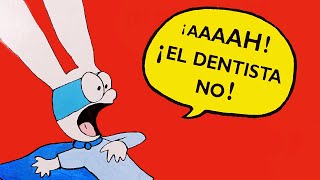 ¡AAAH ¡EL DENTISTA NO  cuentos ilustrados  libros infantiles [upl. by Quickman]