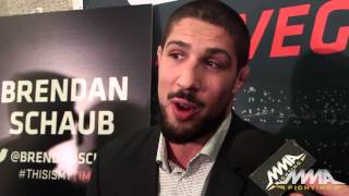 UFC 181 Brendan Schaub Fires Back at Travis Brownes Coach [upl. by Nuhsar]