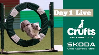 Day 1 LIVE  Crufts 2025 [upl. by Felicio]