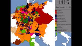 The Holy Roman Empire Every State Every Year [upl. by Lika]