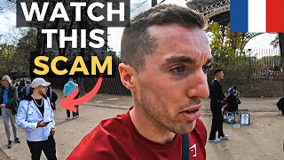 Eiffel Tower Scams EXPOSED 🇨🇵 Paris France [upl. by Olivie]