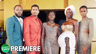 BLACK PANTHER WAKANDA FOREVER 2022  Africa Premiere [upl. by Lynelle]