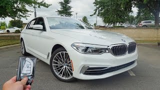 2019 BMW 540i Start Up Walkaround Test Drive and Review [upl. by Dail292]