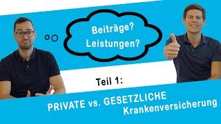 REFERENDARIAT I Teil 1 PRIVATE vs GESETZLICHE Krankenversicherung I Beiträge amp Leistungen [upl. by Meekar10]