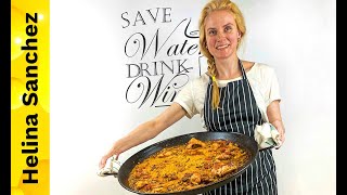 How To Make Paella  Helina Sanchez [upl. by Grissom]