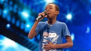 Malakai Paul sings Beyonce Listen  Britains Got Talent 2012 auditions  International version [upl. by Franky]