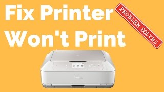 How to Fix A Printer That Wont Print [upl. by Emmalynne289]